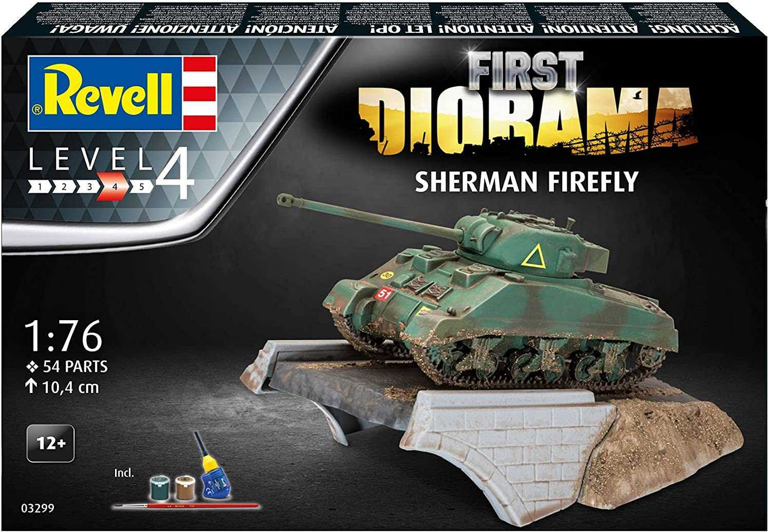 Gift-Set Diorama 03299 - Sherman Firefly (1:76)