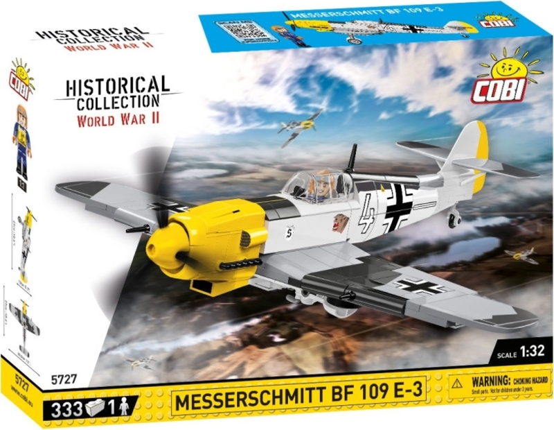 Cobi II WW Messerschmitt BF 109 E-3, 1:32, 333k, 1f