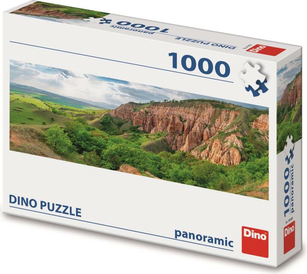 Dino ČERVENÁ ROKLA 1000 panoramic Puzzle