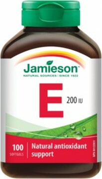 Jamieson Vitamin E 200 IU 100 kapslí