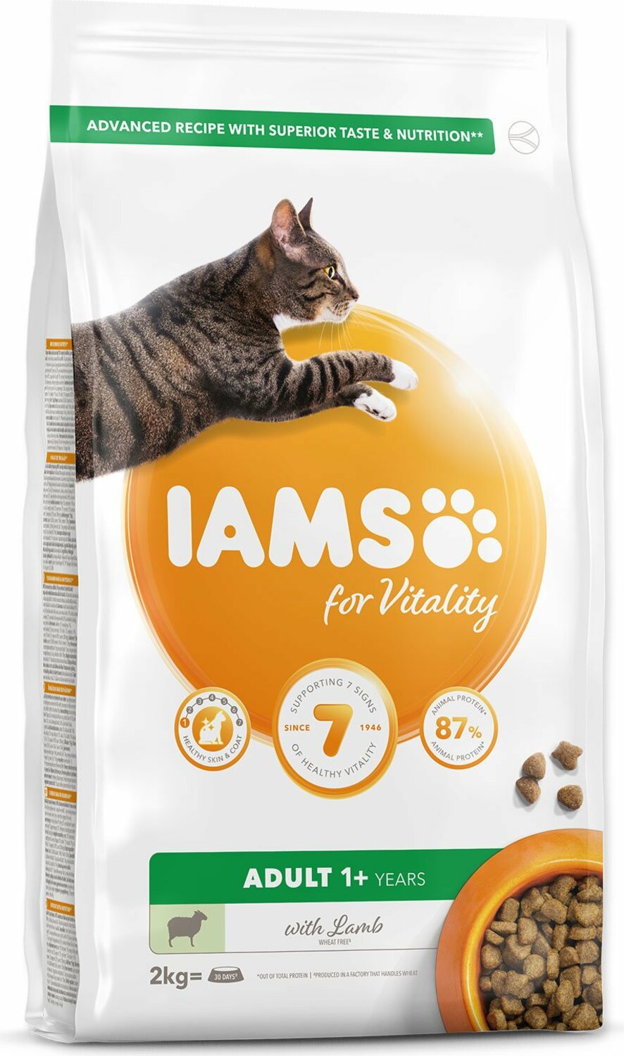 IAMS Cat Adult Lamb 2kg