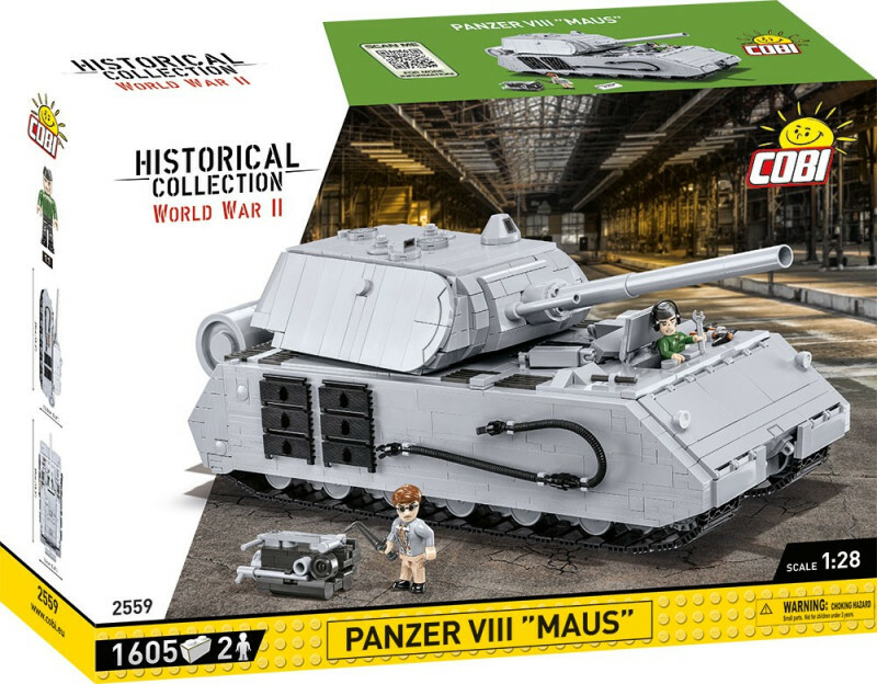 Cobi 2559 Panzer VIII MAUS, 1605k, 2f
