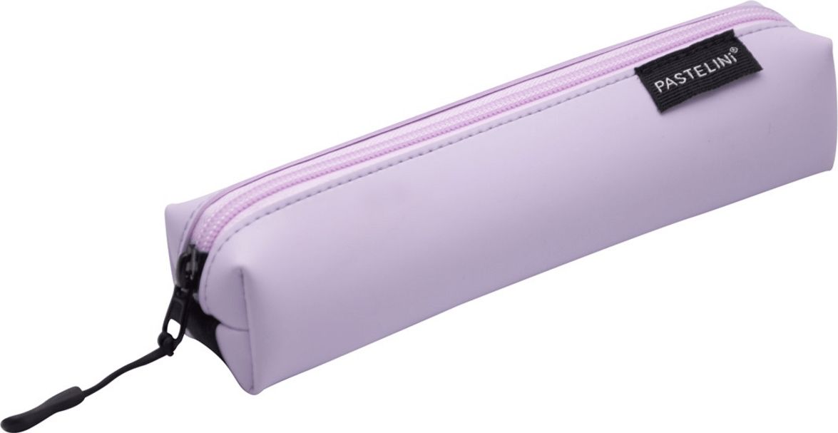 Penál Etue PU úzký + elastic PASTELINI fialová
