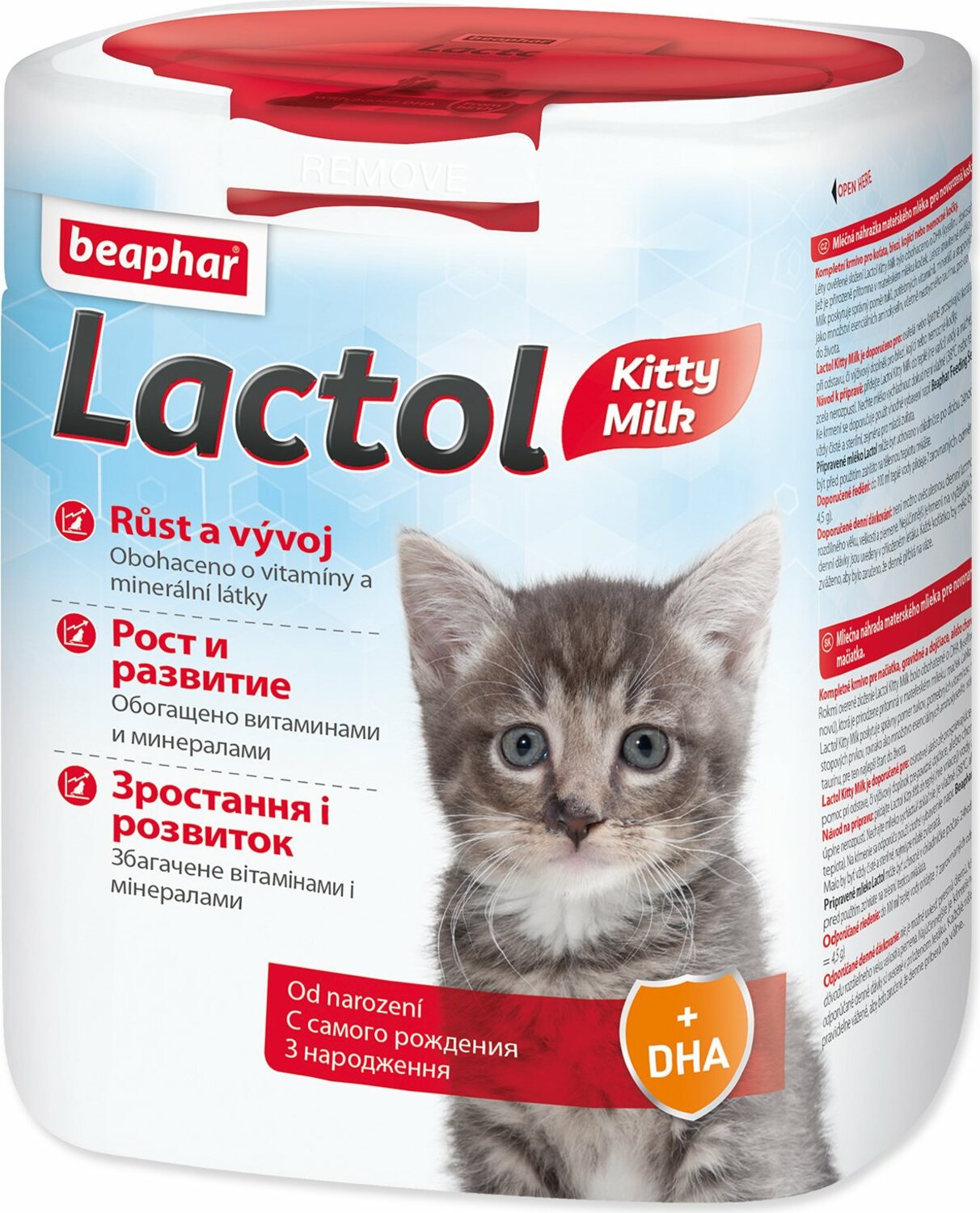 Mléko Beaphar Lactol Kitty sušené 500g