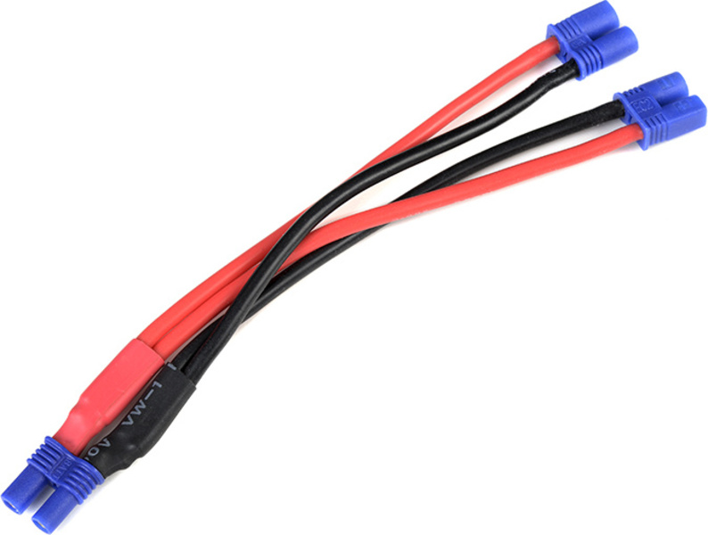 Paralelní Y-kabel EC2 14AWG 12cm