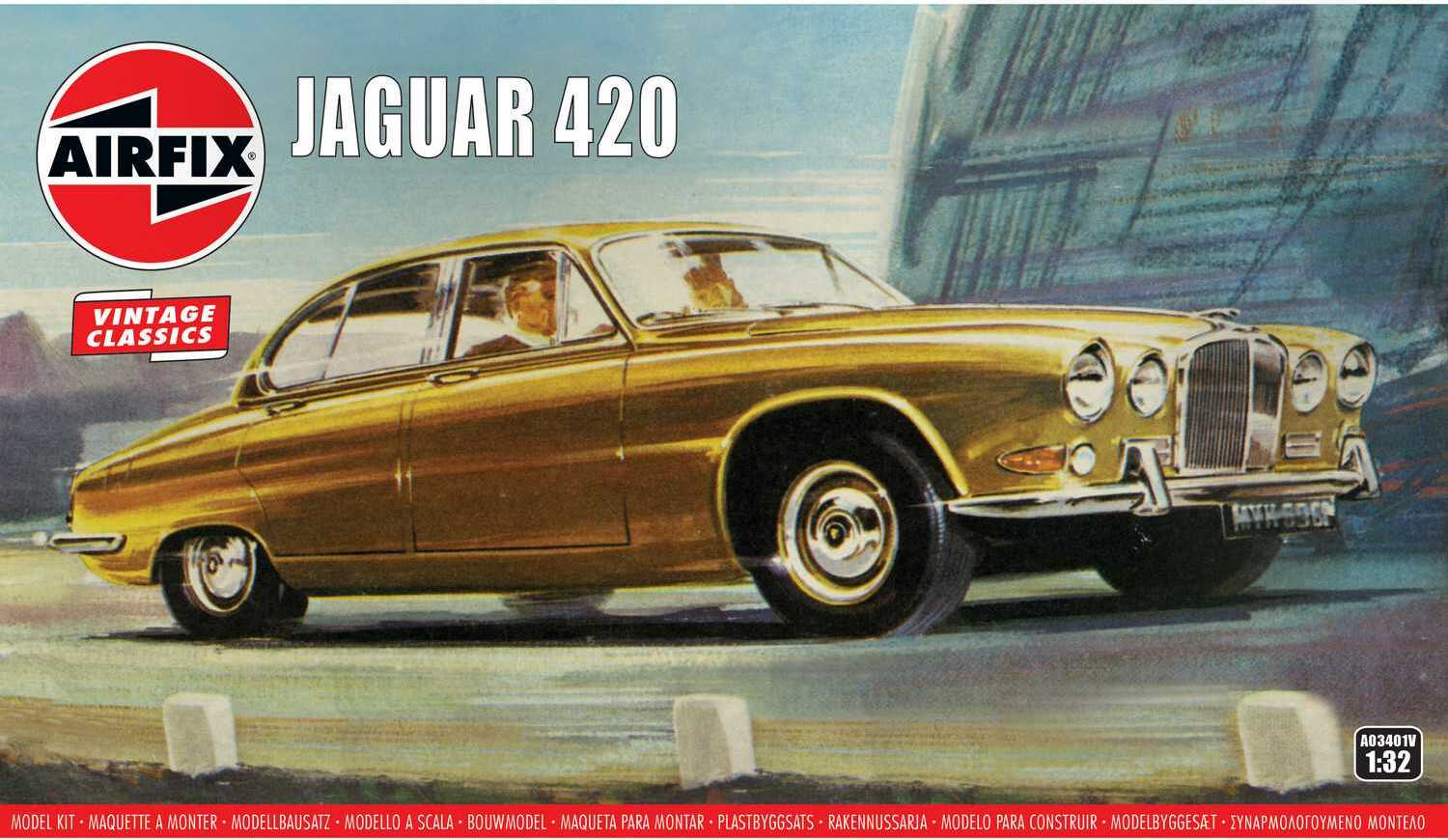 Classic Kit VINTAGE auto A03401V - Jaguar 420 (1:32)