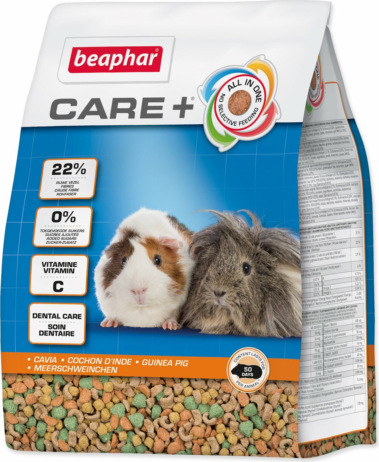 Krmivo Beaphar CARE+ morče 1,5kg
