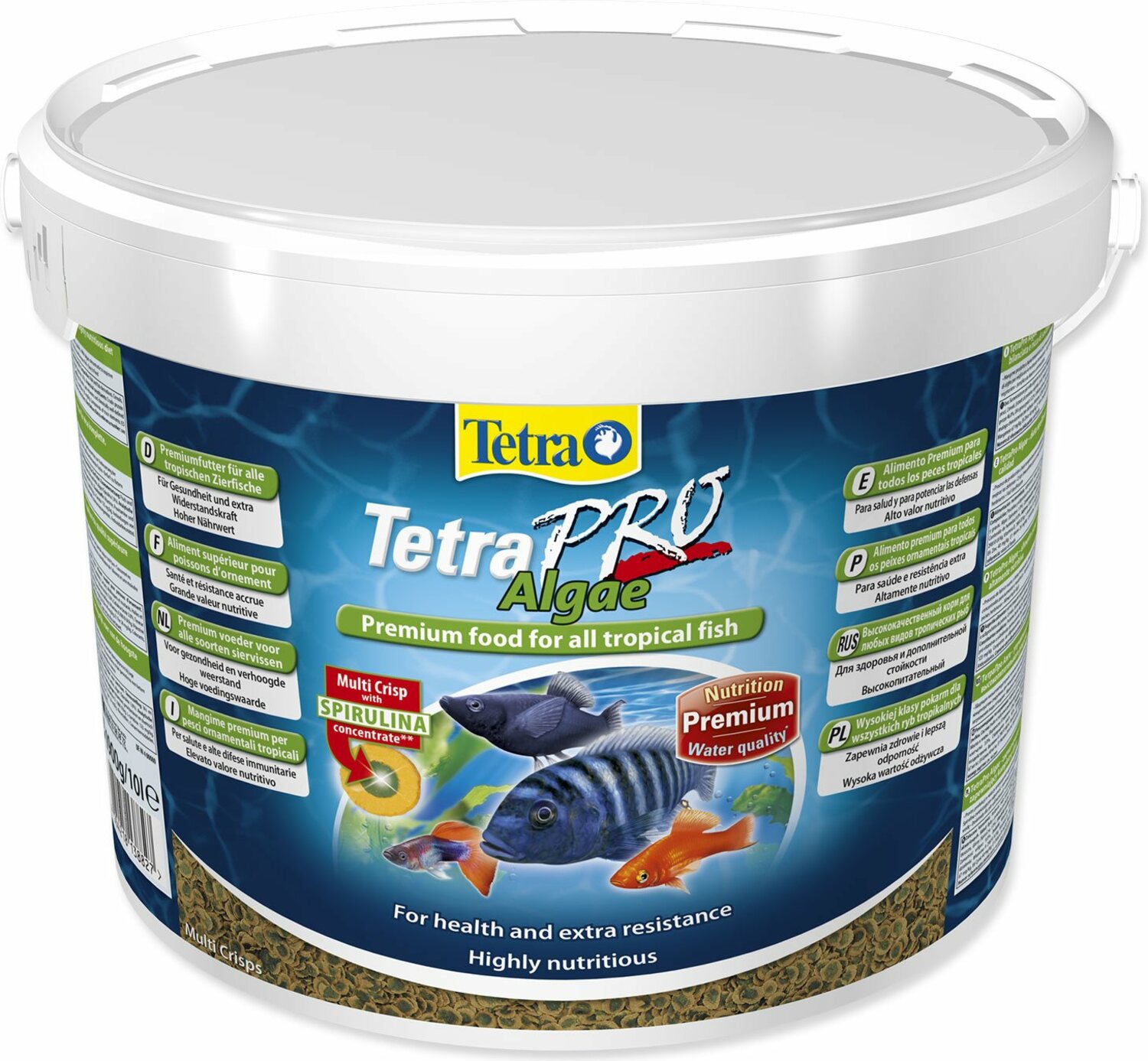 Krmivo Tetra Pro Algae 10l