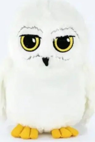 Harry Potter plyšová hračka Hedwiga sova 24 cm