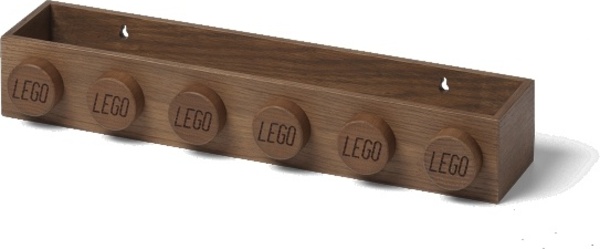 LEGO dřevěný stojan na knihy (tmavé dřevo)