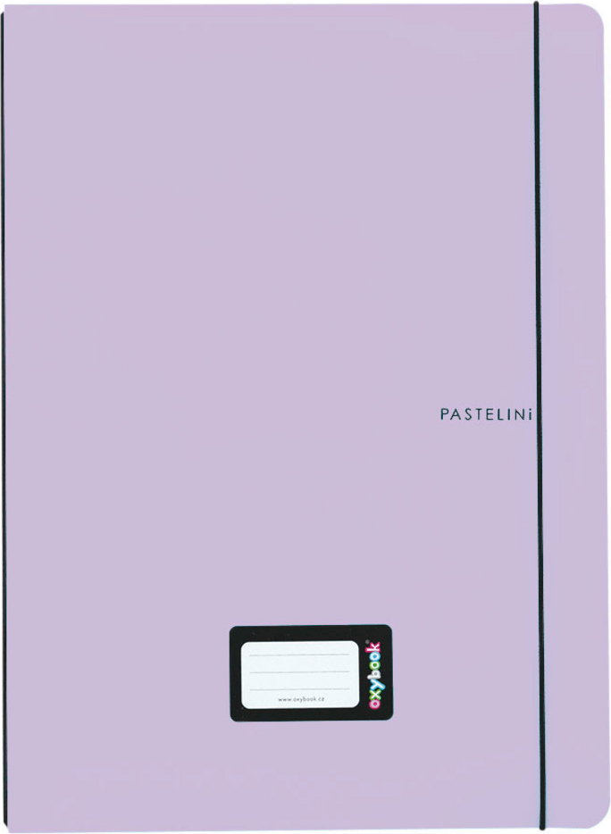 Sešit PP Oxybook A4 40 listy pastelini fialová