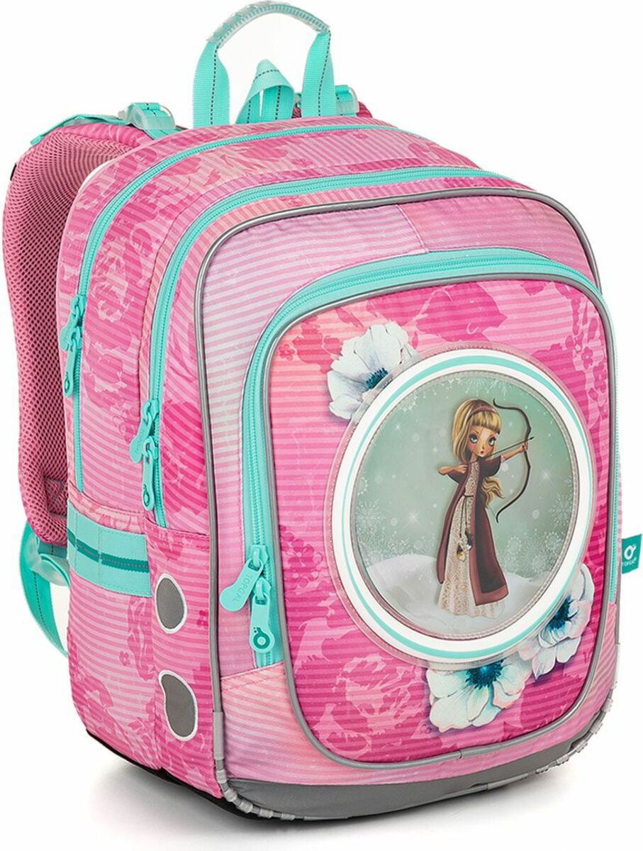 Lehoučká školní taška s princeznami Topgal ENDY 23005
