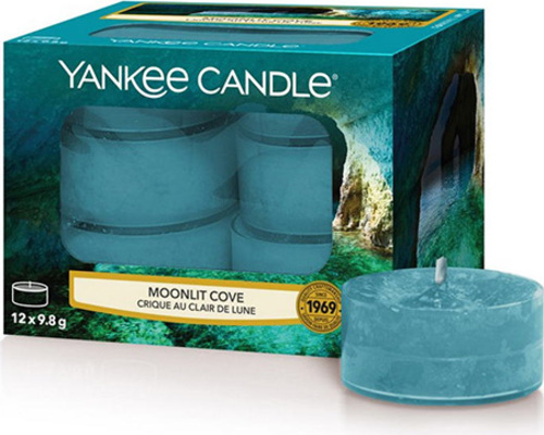 Yankee Candle, Měsíční zátoka, Svíčky čajové, 12 ks