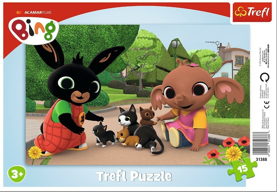 Trefl detské puzzle Bing 15 dielikov
