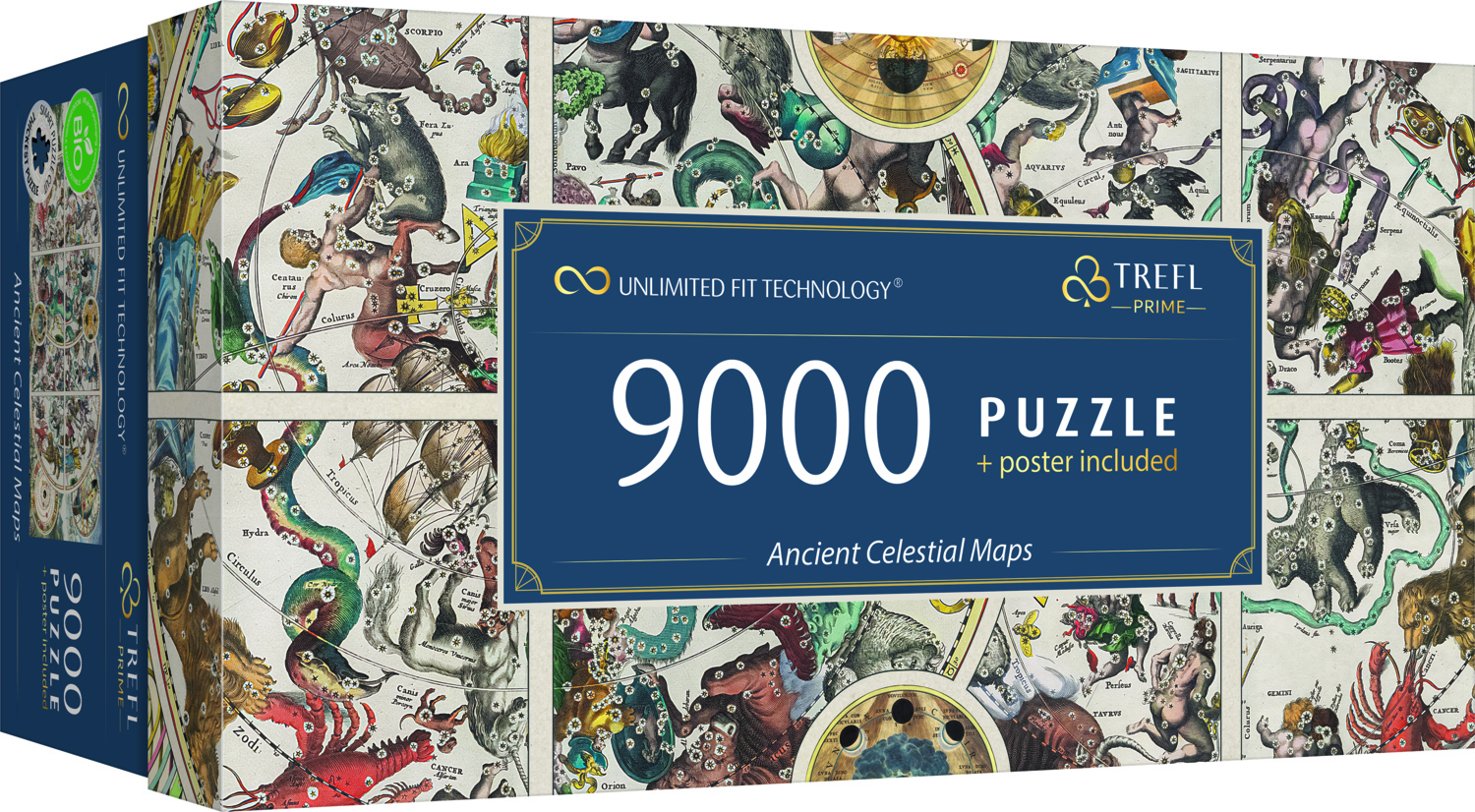 Trefl Puzzle 9000 UFT - Staroveké nebeské mapy