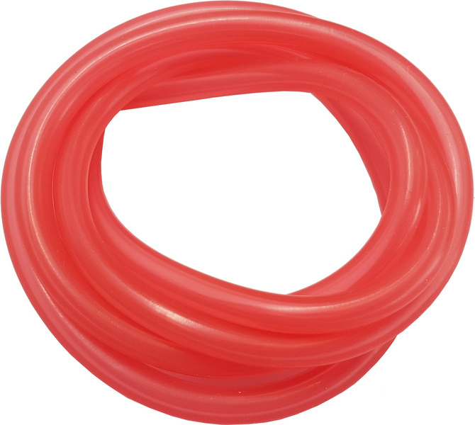Silikonová hadička 2.4/5.5mm červená (1m)