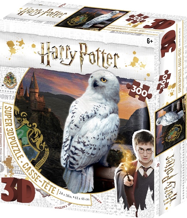 3D PUZZLE Harry Potter - Hedwig 300 ks