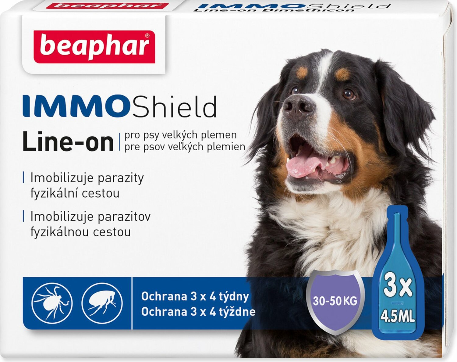 Pipeta Beaphar Line-on IMMO Shield pes L 3x4,5ml