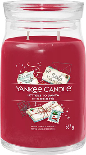 Yankee Candle, Vánoční přání, Svíčka ve skleněné dóze 567 g