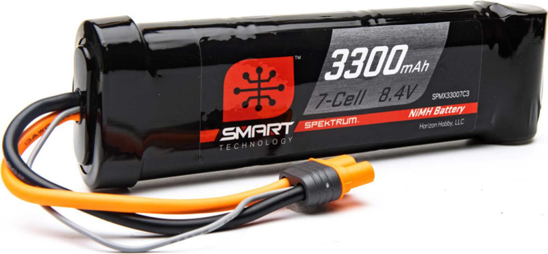 Spektrum Smart NiMH 8.4V 3300mAh IC3