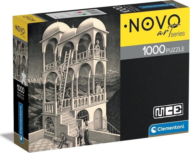 Puzzle 1000 dílků - Art NOVO - MC Escher-Belvedere