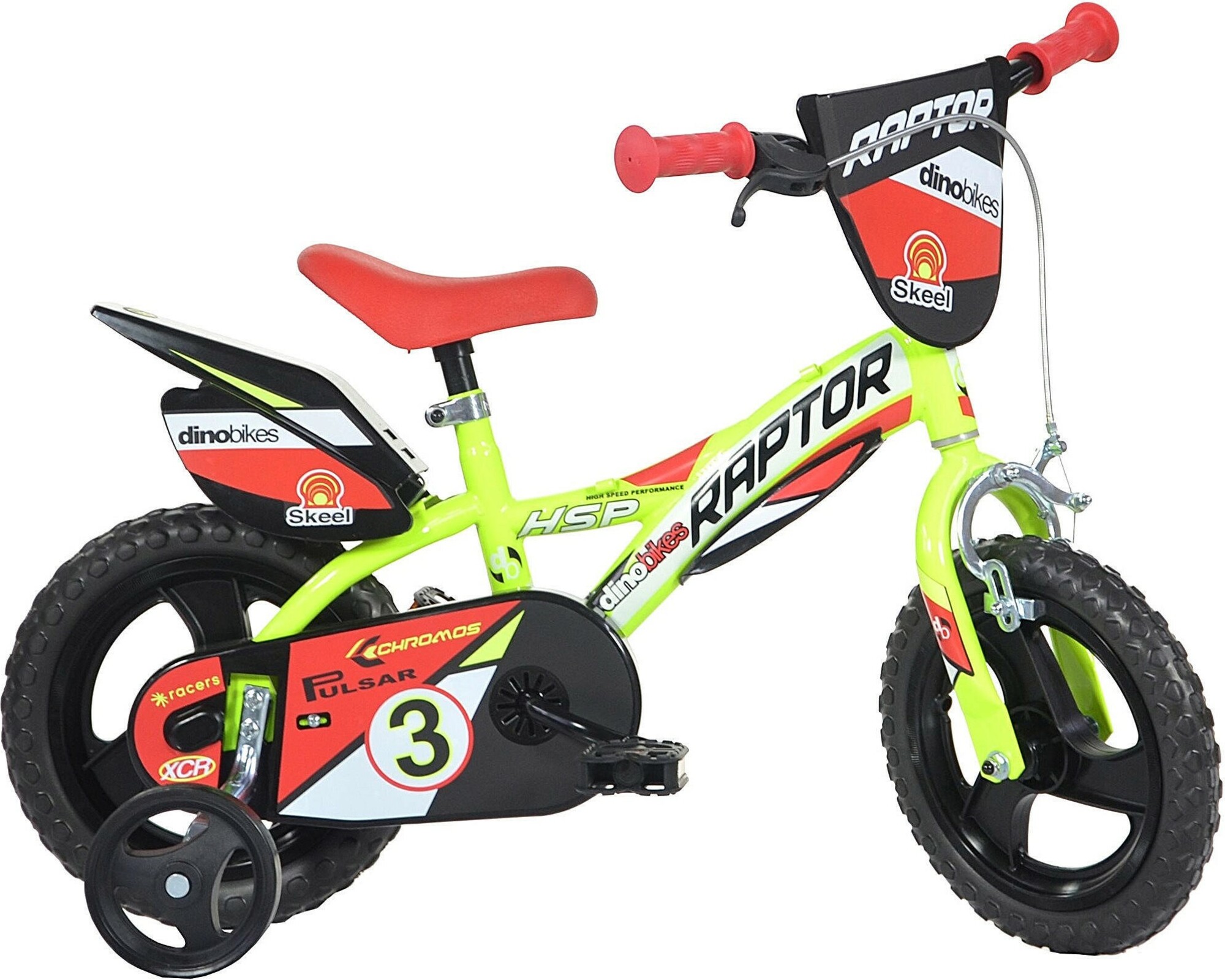 DINO Bikes - Detský bicykel 12" 612L - Raptor