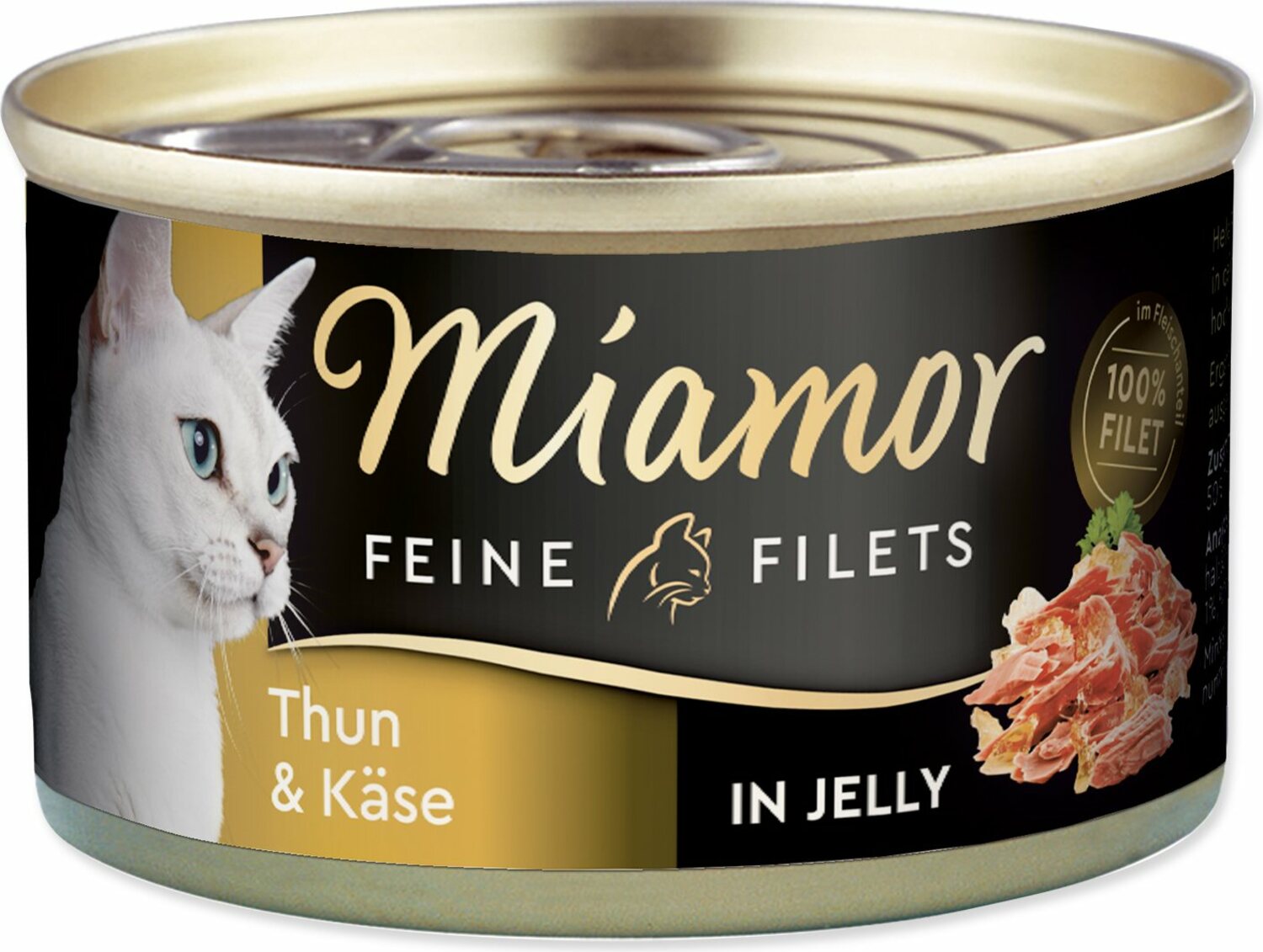 Konzerva Miamor Feine Filets Adult tuňák se sýrem v želé 100g