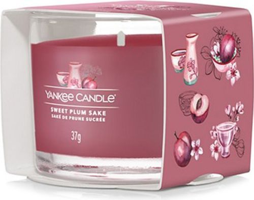 Yankee Candle, Sladké švestkové saké, Votivní svíčka 37 g