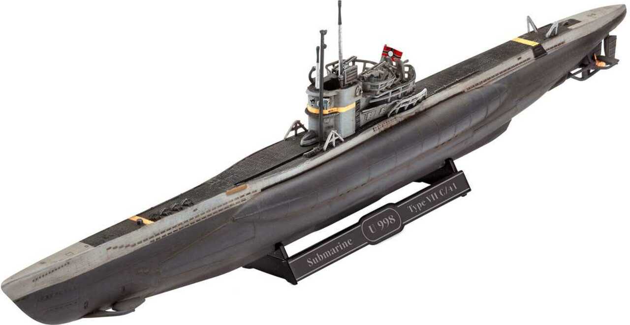ModelSet ponorka 65154 - German Submarine Type VII C / 41 (1: 350)