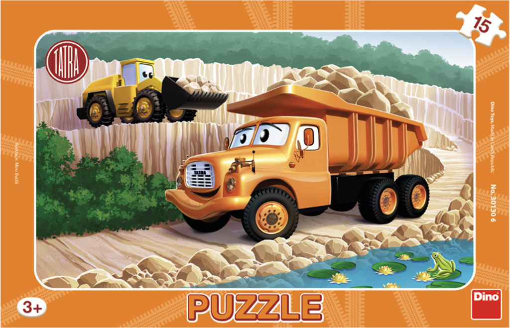 Dino TATRA 15 deskové Puzzle