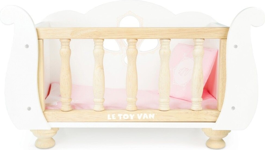 Le Toy Van Dřevěná postýlka Sleigh