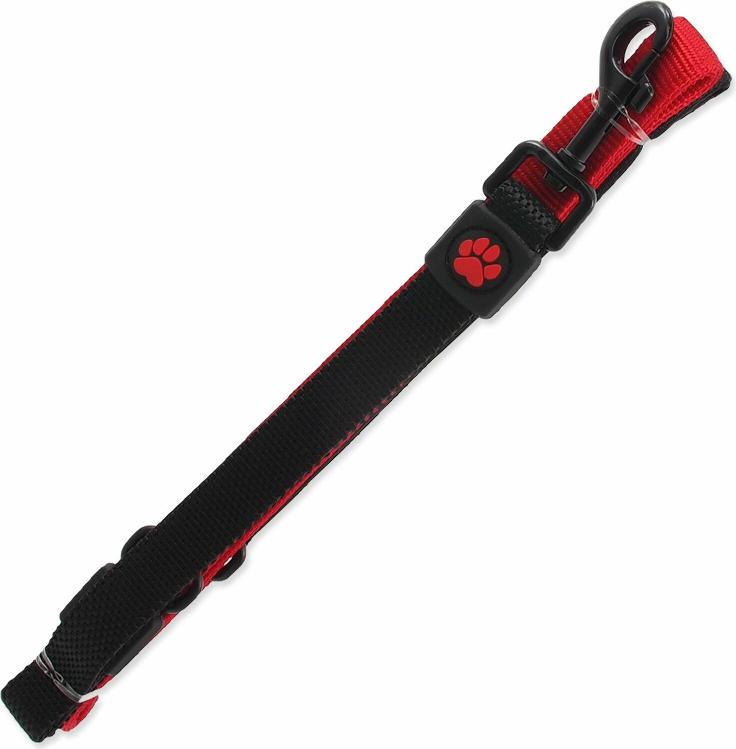 Vodítko Active Dog Bungee Neoprene M červené 2x120cm