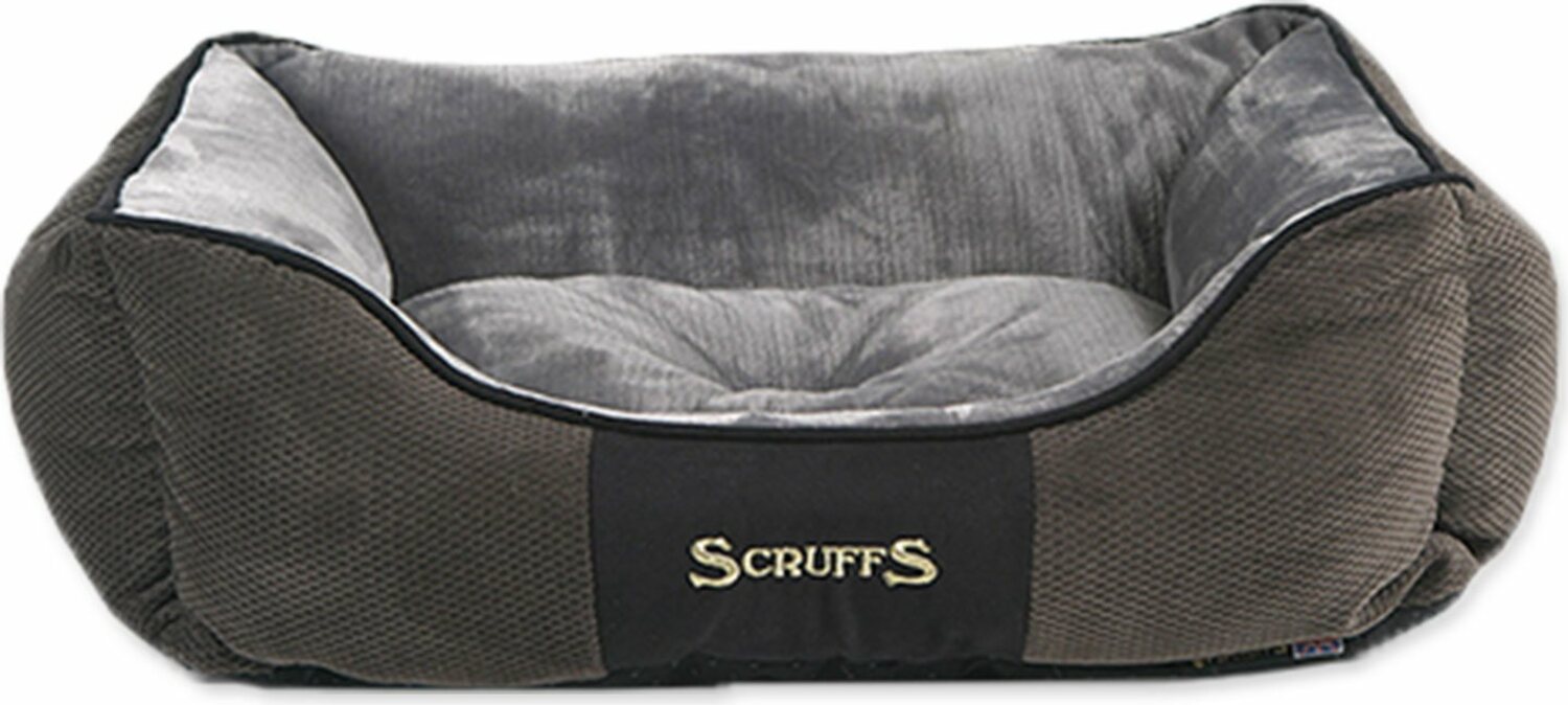 Pelíšek Scruffs Chester Box Bed šedý M 60x50c