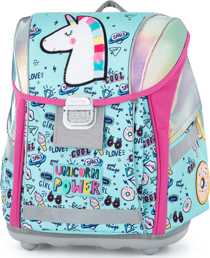 Školní batoh PREMIUM LIGHT Unicorn iconic