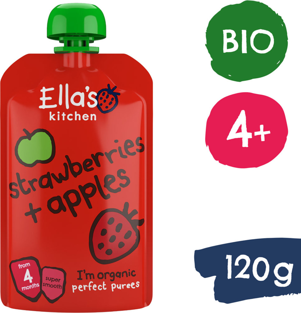 Ella's Kitchen BIO Jahoda a jablko (120 g)