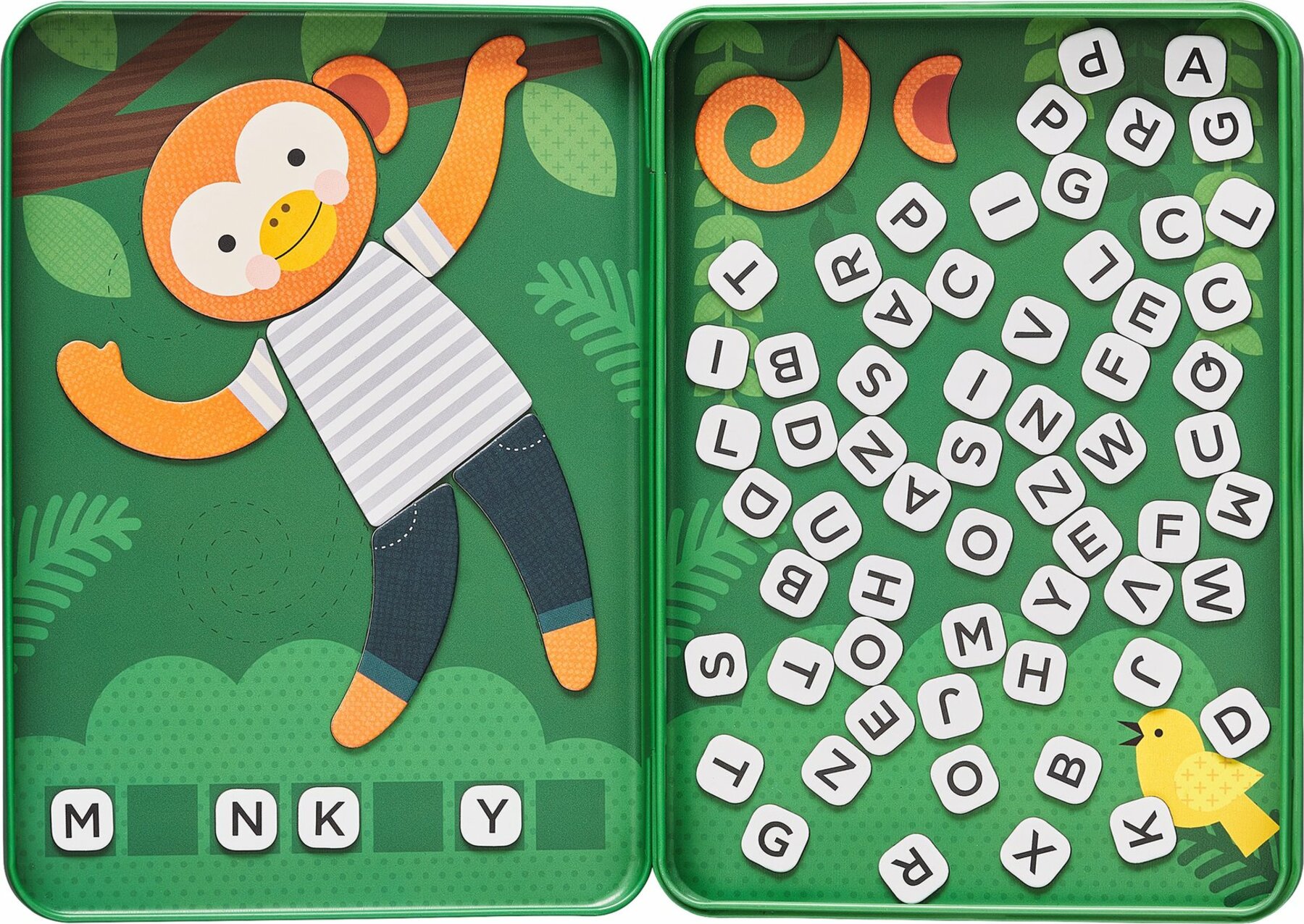 Petit Collage Magnetická hra Počkej, opička