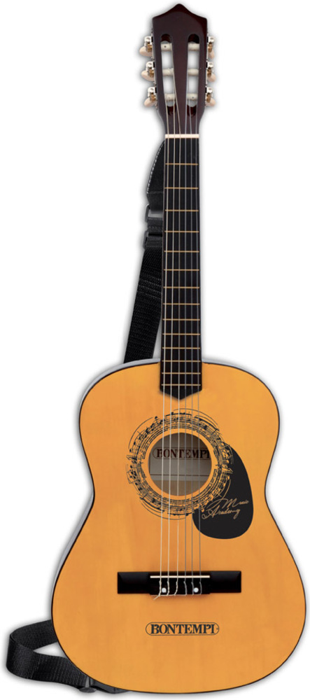 Bontempi Dřevěná kytara 92 cm s popruhem přes rameno