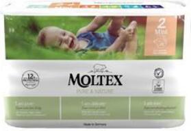 MOLTEX Pure&Nature Plenky jednorázové 2 Mini (3-6 kg) 38 ks