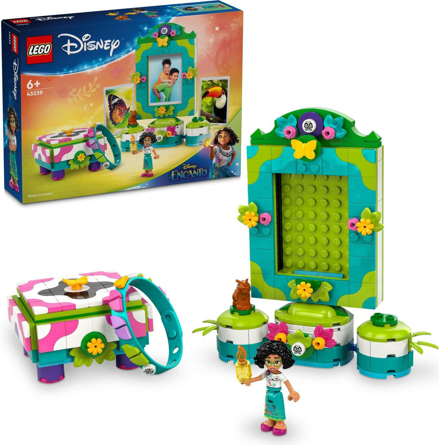 LEGO® Disney™ 43239 Mirabelin fotorámeček a šperkovnice