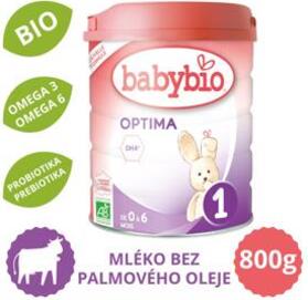 BABYBIO OPTIMA 1 kojenecké bio mléko (800 g)