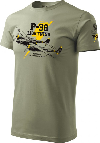 Antonio pánské tričko P-38 Lightning S