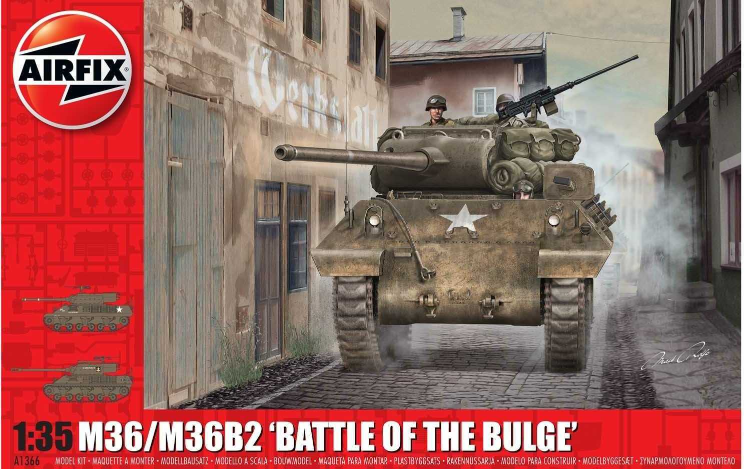 Classic Kit tank A1366 - M36 / M36B2 "Battle of the Bulge" (1:35)