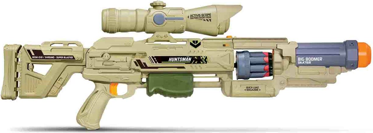 Huntsman Big Bullet Raketenwerfer Air Blaster *NEU* Outdoor Spielzeug 