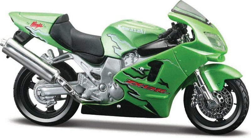 Maisto - Motocykel, Kawasaki Ninja® ZX™-12R, 1:18