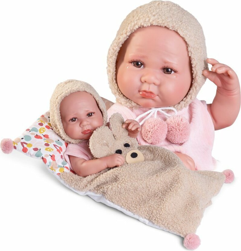 Antonio Juan 50402 LUCA - realistická panenka-miminko s celovinylovým tělem - 42 cm
