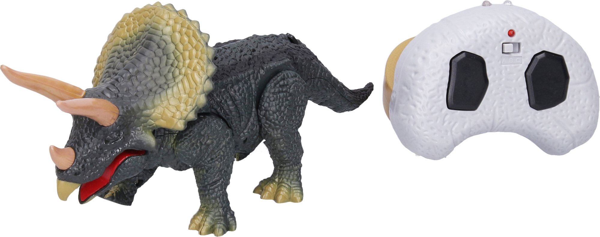 RCTecnic Dinosaurier Triceratops Fernbedienung Spielzeug für Kinder 