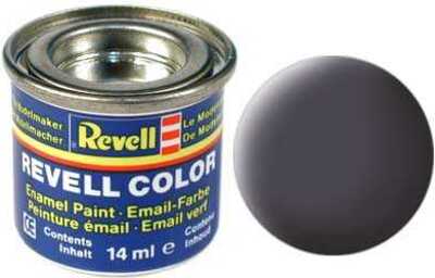 Barva Revell emailová - 32174: matná lodní šedá (Gunship-grey mat USAF)