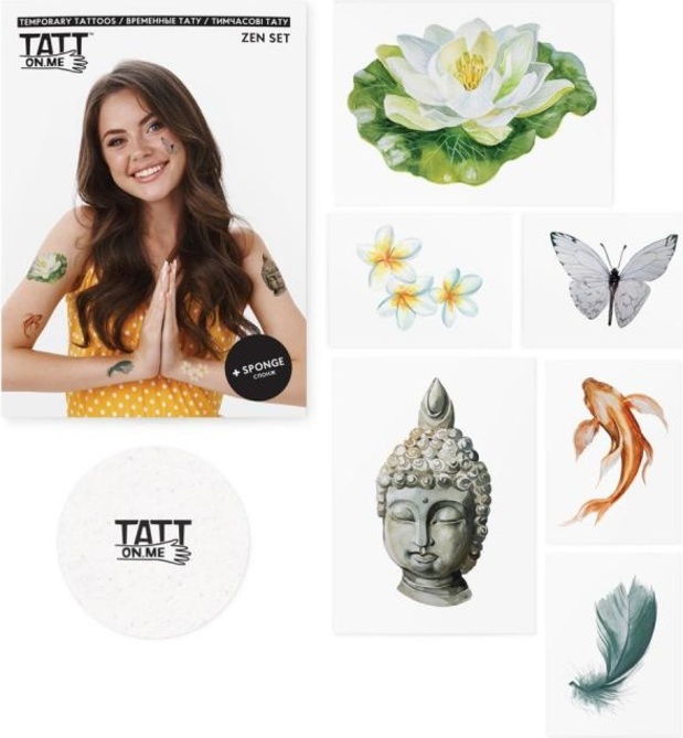 TATTonMe Tetovačky pro ženy Zen sada