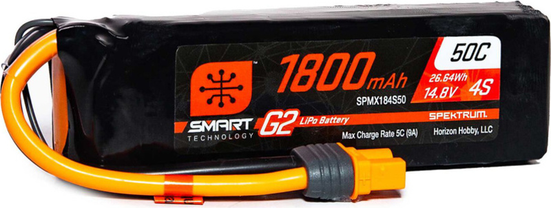 Spektrum Smart G2 LiPo 14.8V 1800mAh 50C IC3