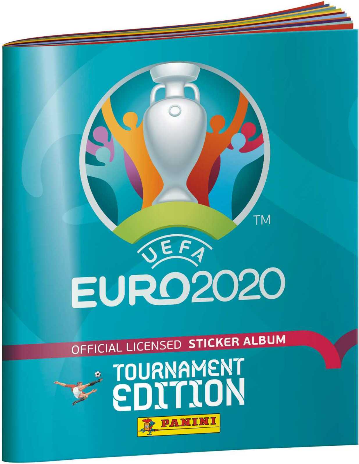 Leeralbum Panini EM 2020 Tournament Edition Kompletter-Stickersatz 